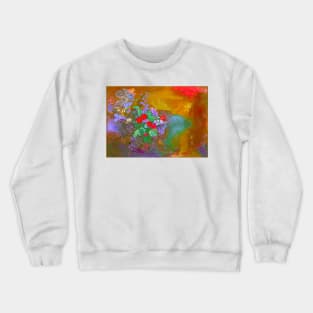 Odilon Redon Ophelia among the flowers Crewneck Sweatshirt